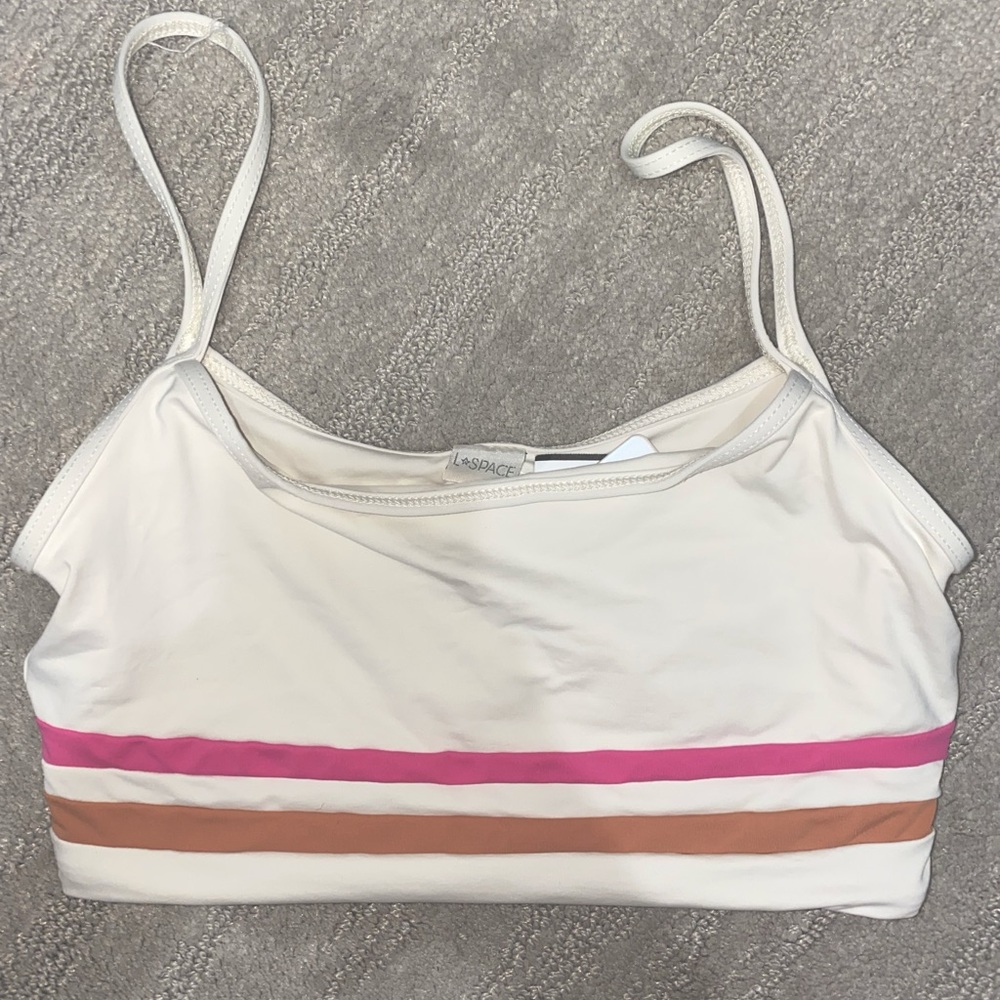 L SPACE bikini top brand new w tags
